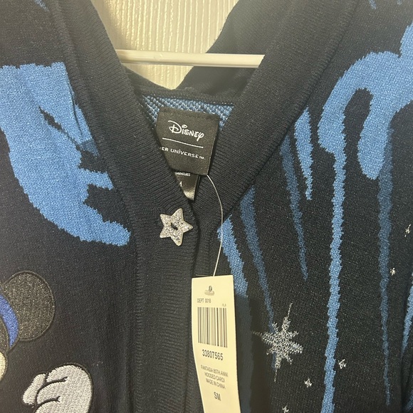 Her Universe Disney Fantasia The Sorcerer's Apprentice Mickey Mouse Cardigan - Picture 2 of 4